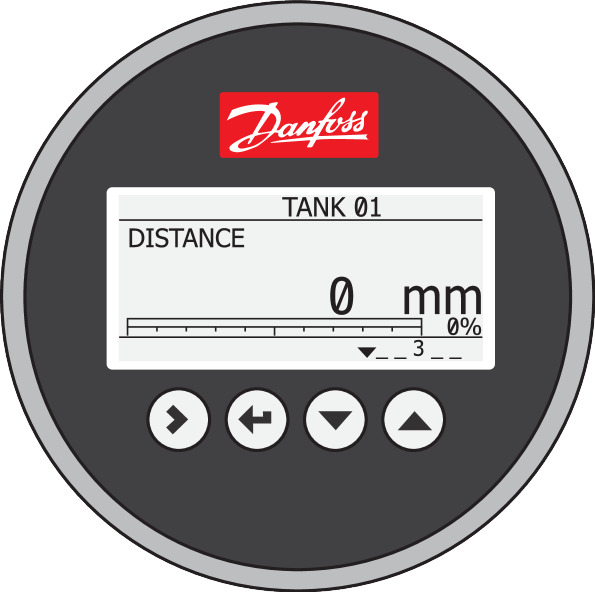 Danfoss AKS4100 HMI Display Unit