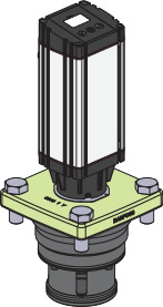 Danfoss ICAD 1200A Actuator For ICM 40-150 with Encoder