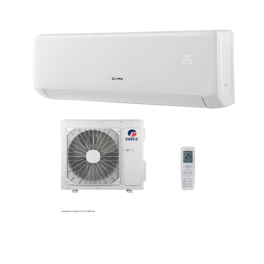 Gree Bora-X Series R32 3.4kW Set