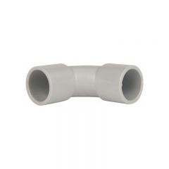 Tesla Medium Duty Grey 90 Degree Conduit Elbow - 20mm