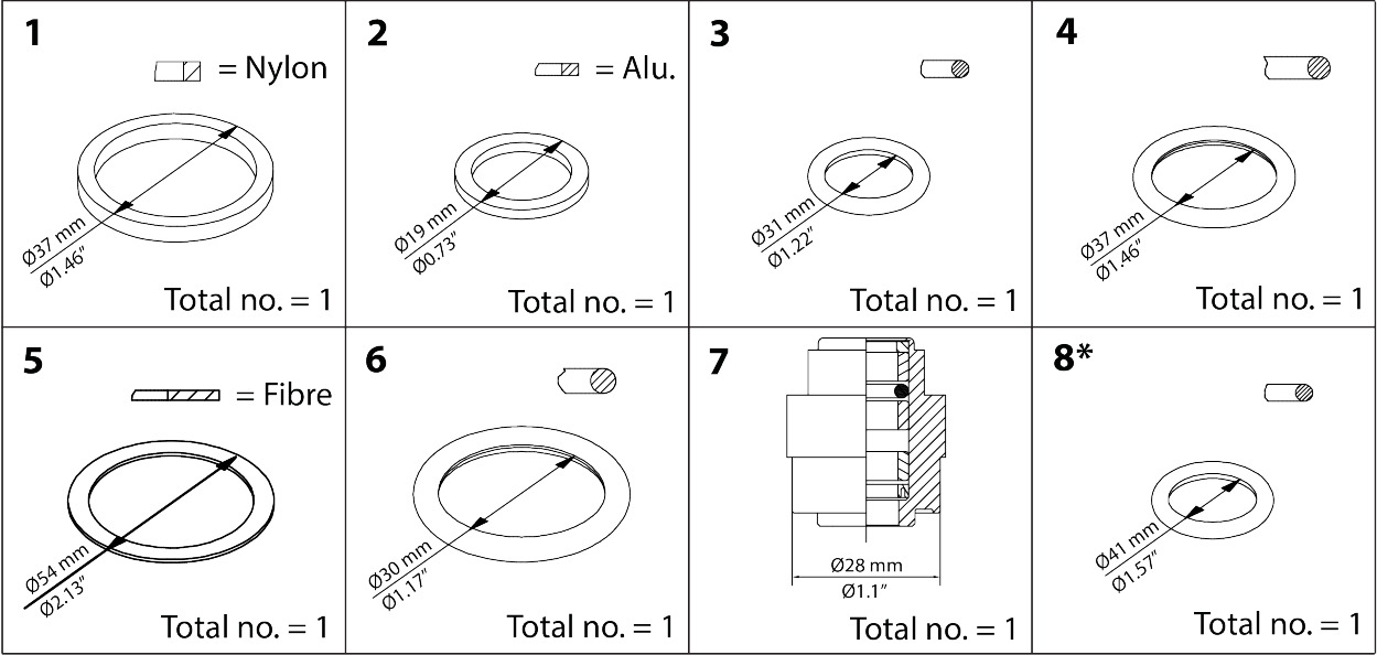 Dan. SVA/L 25-40 Service Kit