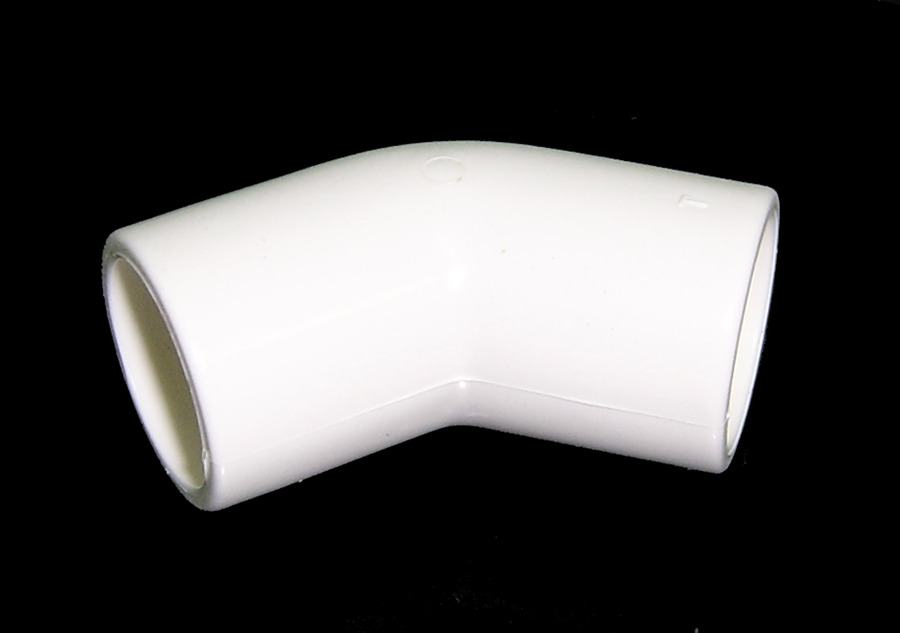 25mm PVC 45D Elbow