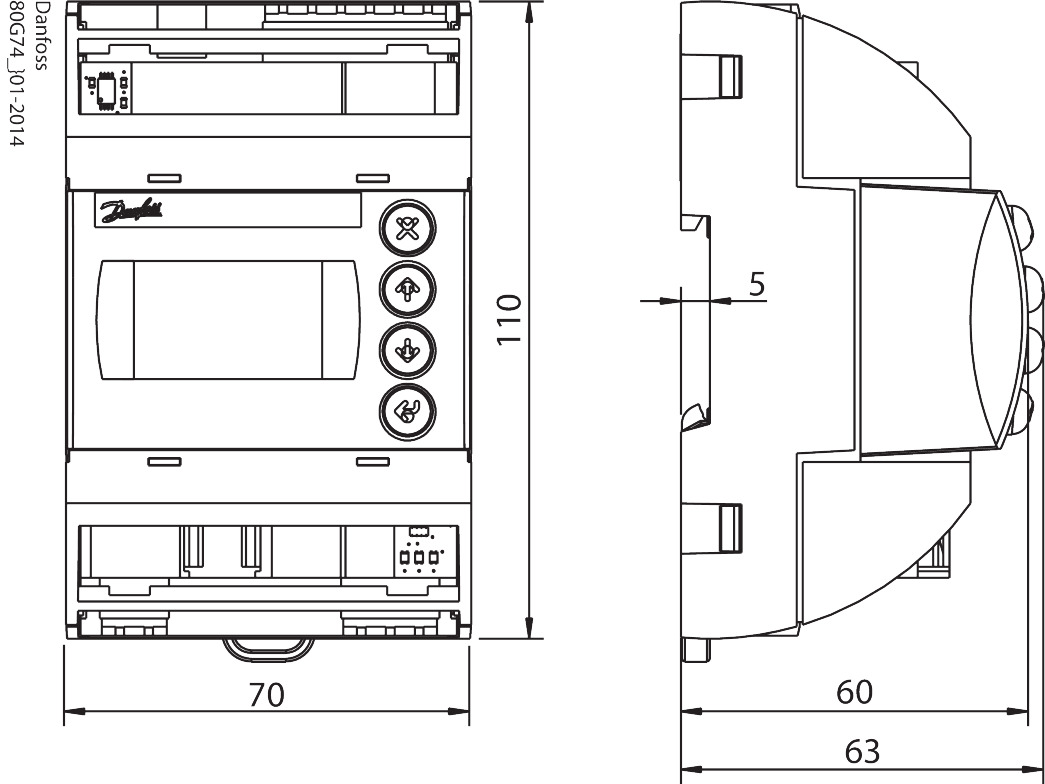 Danfoss EKC347