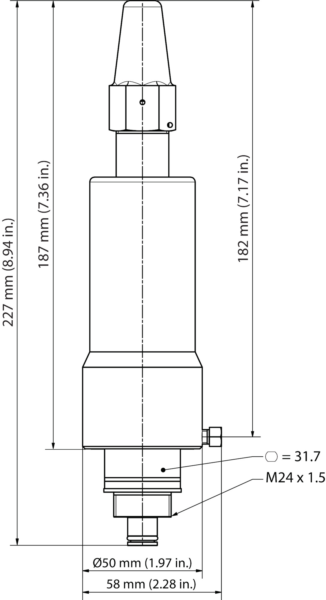 Danfoss CVP-M Constant Pressure Pilot Valve 4 to 28 Bar