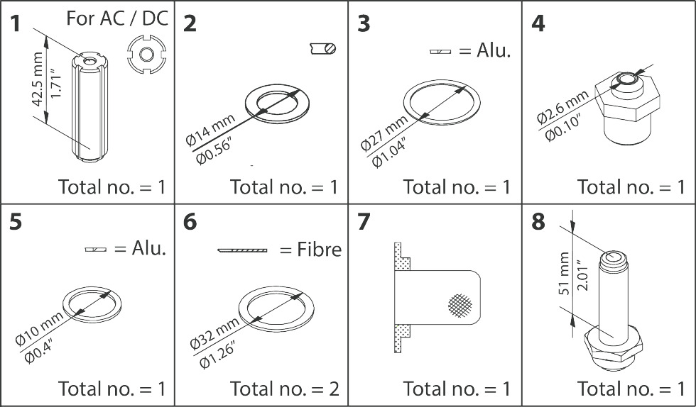 Danfoss EVRA/EVRS3 Overhaul Kit