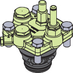 Danfoss ICS50 3-Pilot Cover