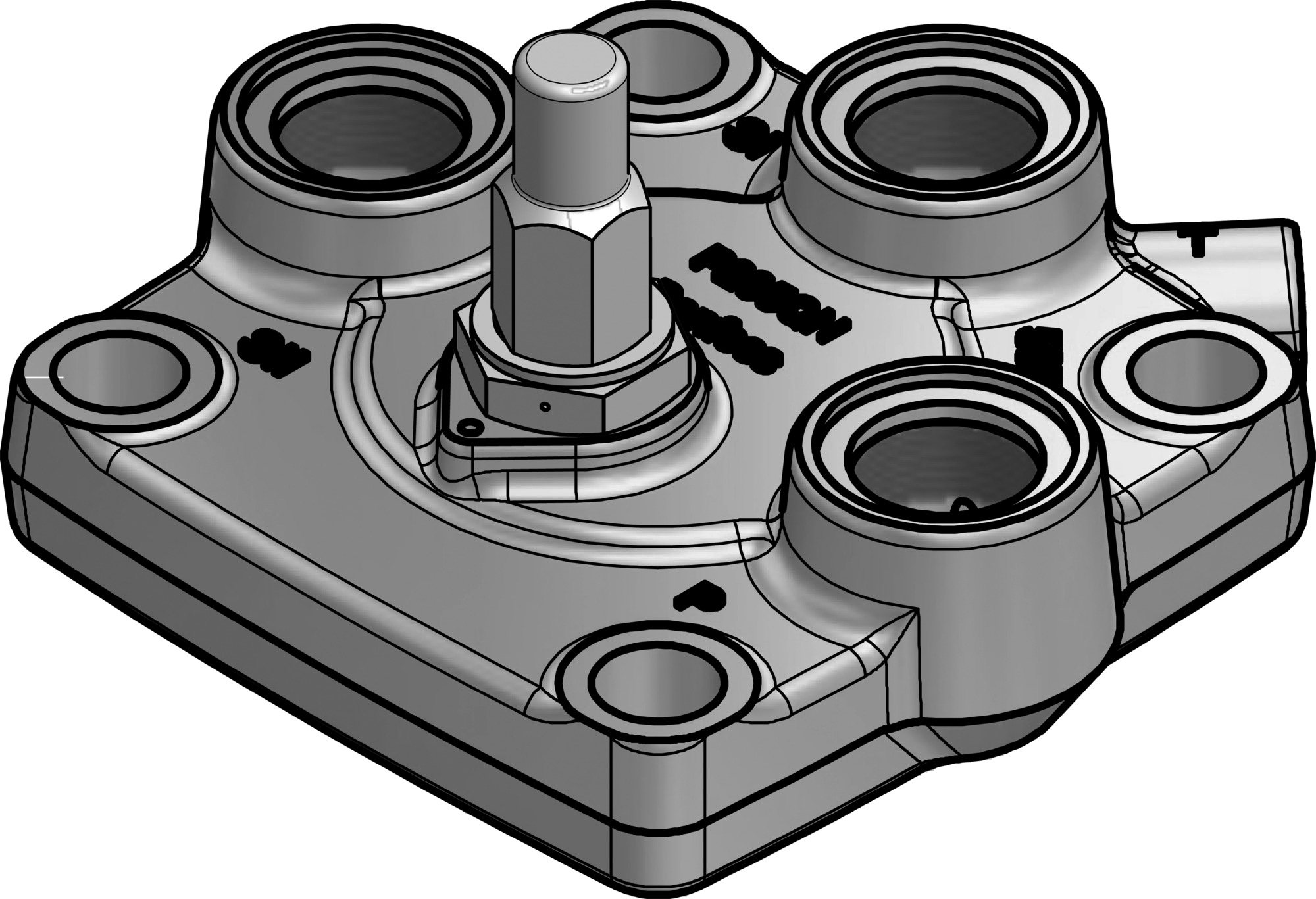 Danfoss ICS50 3-Pilot Cover