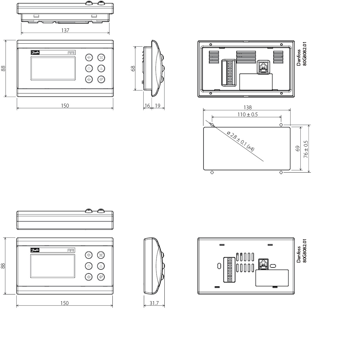 Control panel, MMIGRS2