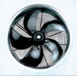 Hidria - Ext. Rotor Motor Fan Assembly 630mm 6 Pole 220-240V